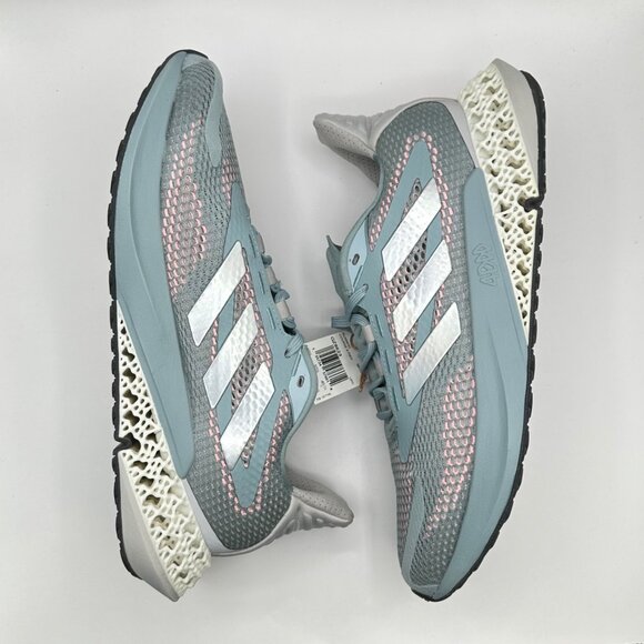 Men's Adidas 4DFWD Pulse Running Shoes Magic Grey Turbo GZ8623  Sz 11New - Picture 6 of 9